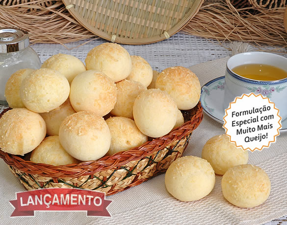 Pão de Queijo Flox com Parmesão