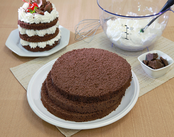 Pão de Ló Chocolate